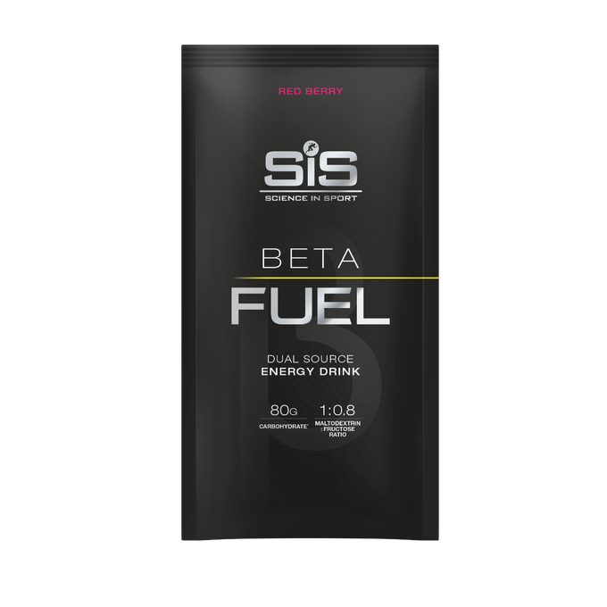 SiS Energiajuomajauhe Beta Fuel Punainen Marja, 80g Pussi