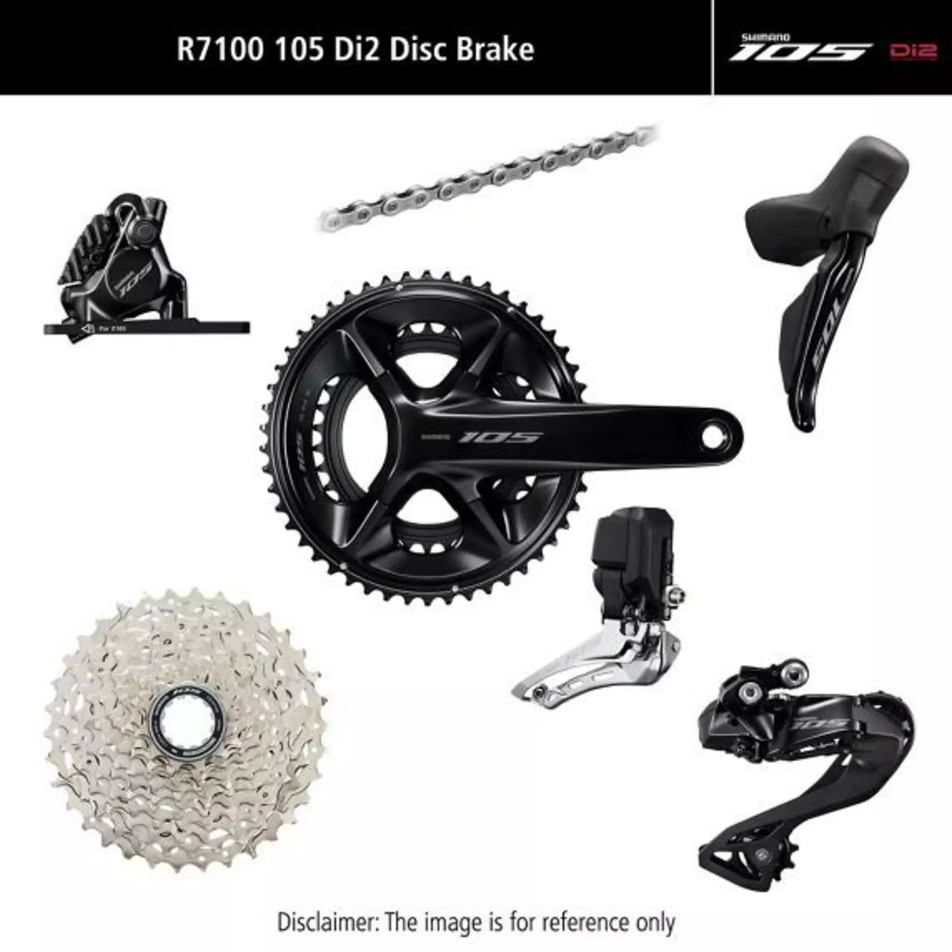 Shimano Osasarja 105 Di2 R7100 172,5mm 11-34