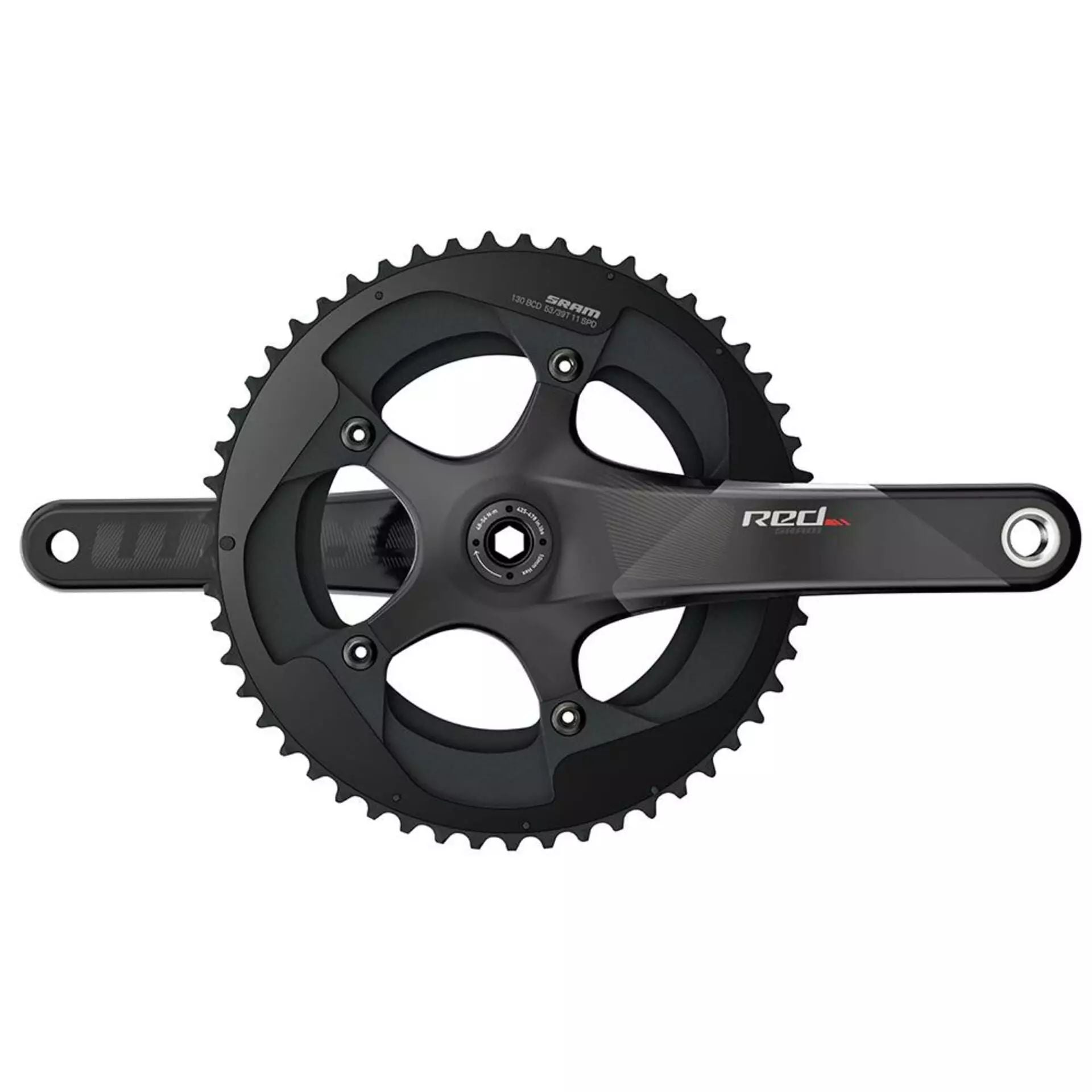 SRAM Kampisarja RED22 GXP 53/39 172.5 mm