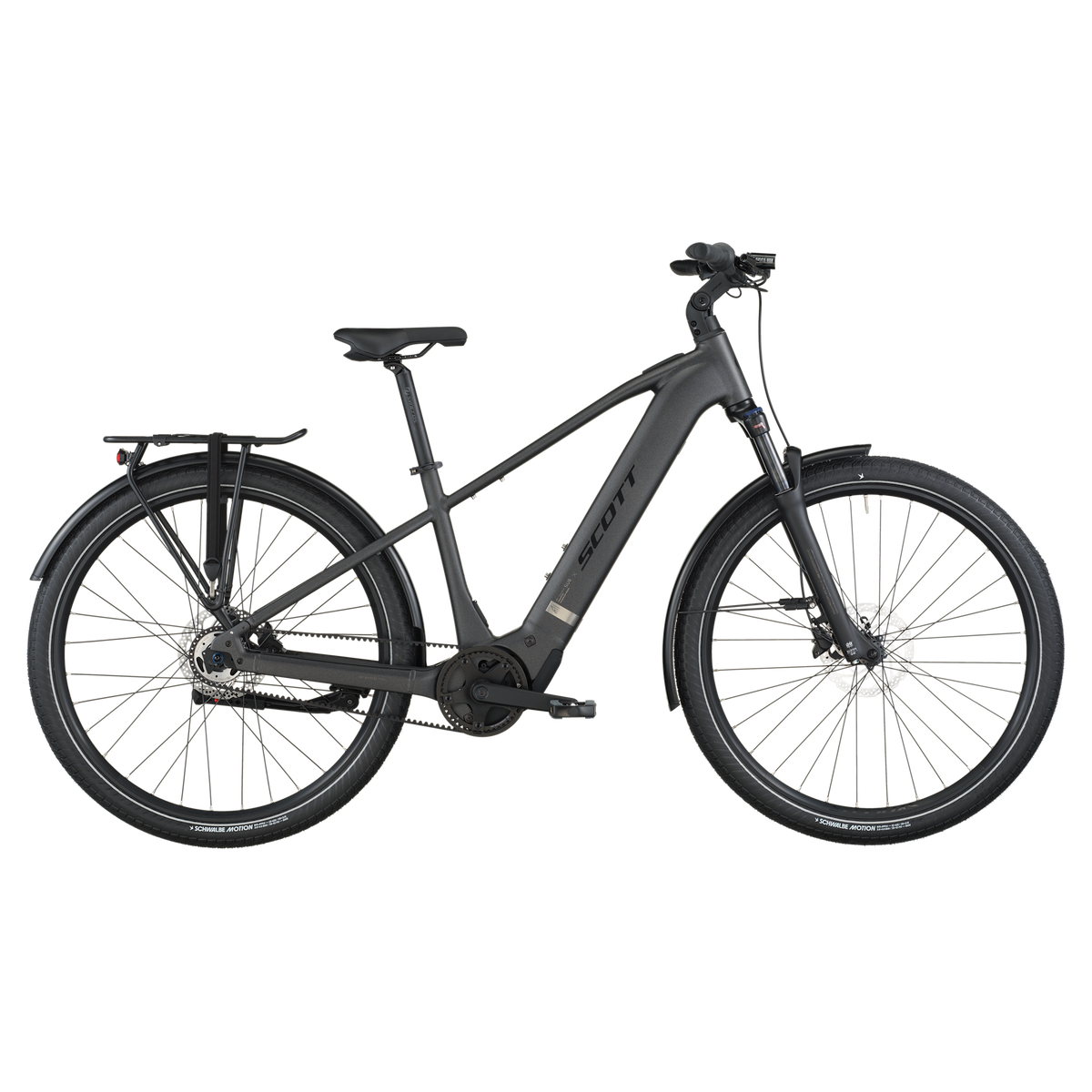 Scott Sub Tour 30 – hihnavetoinen sähköpyörä, 540 Wh