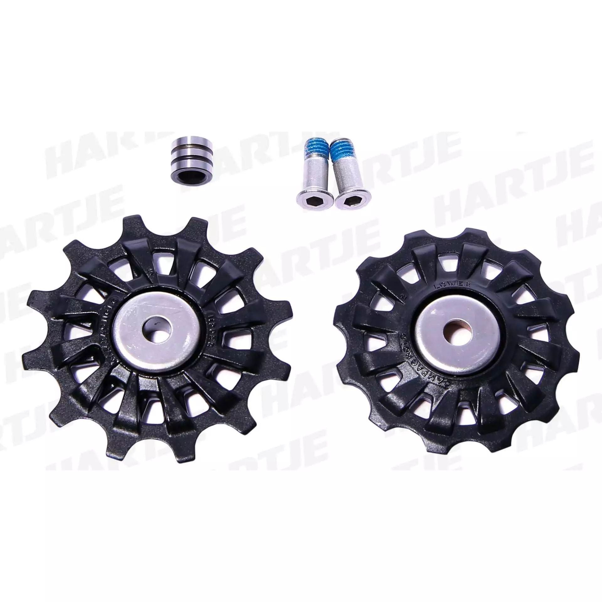 Campagnolo Set Of Re 12S Derailleur Pulleys (8,0 Mm) + Screws