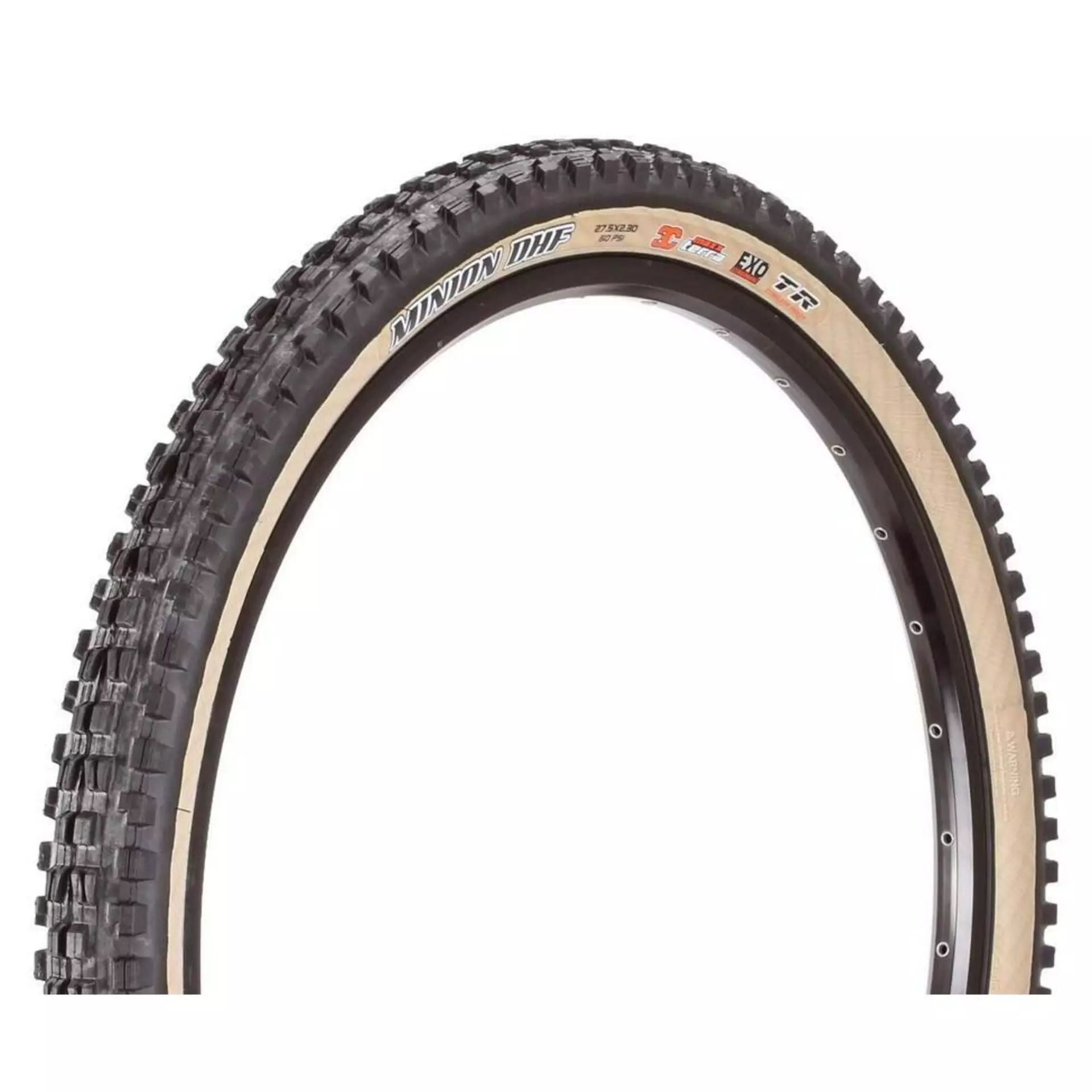 Maxxis Minion DHF EXO TR Skinwall 29X2.5WT 60tpi folding