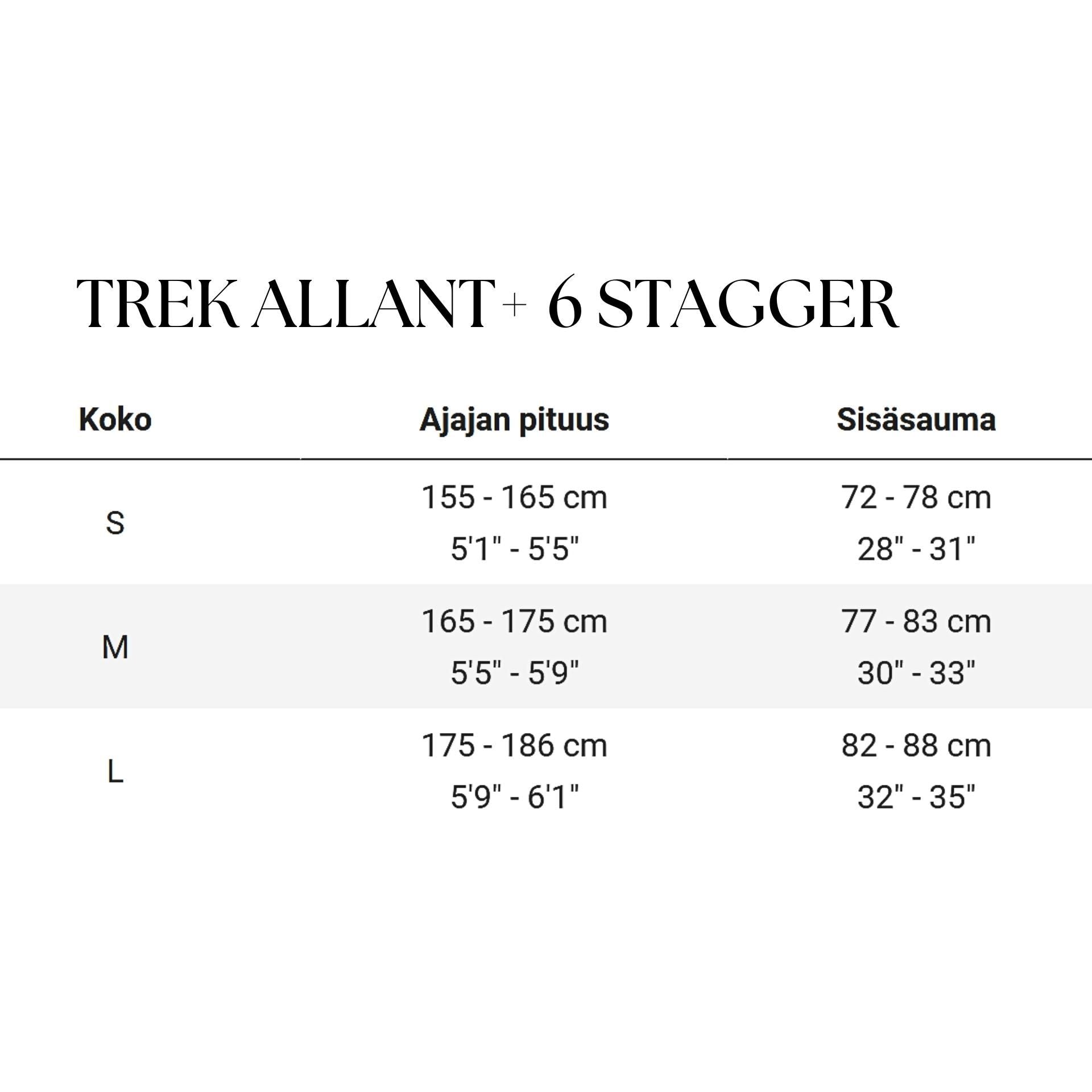 Trek Allant+ 6 Stagger 400Wh