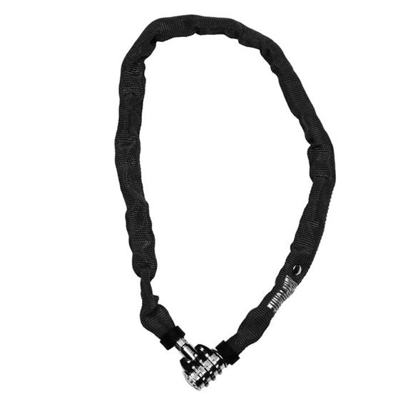 Kryptonite Yhdistelmä ketjulukko Keeper 4 4mmx65cm Musta