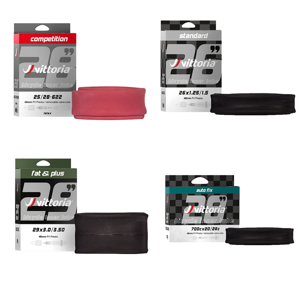 Shimano Sisärengas 28" 100kpl bulk 700 X 33/37C Presta 48mm