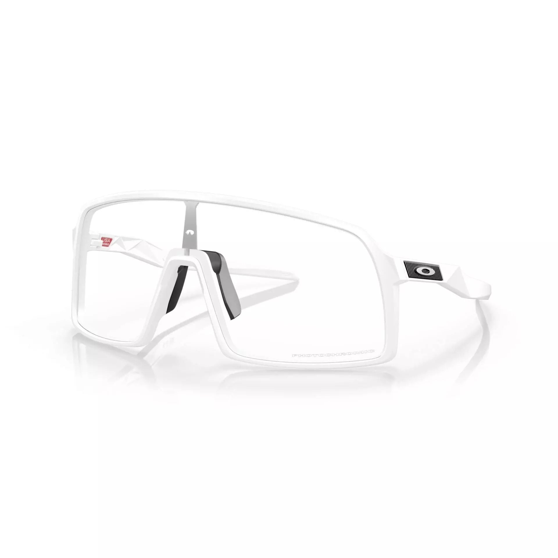 Oakley Sutro, Matte White / Clear To Black Iridium Photochromic