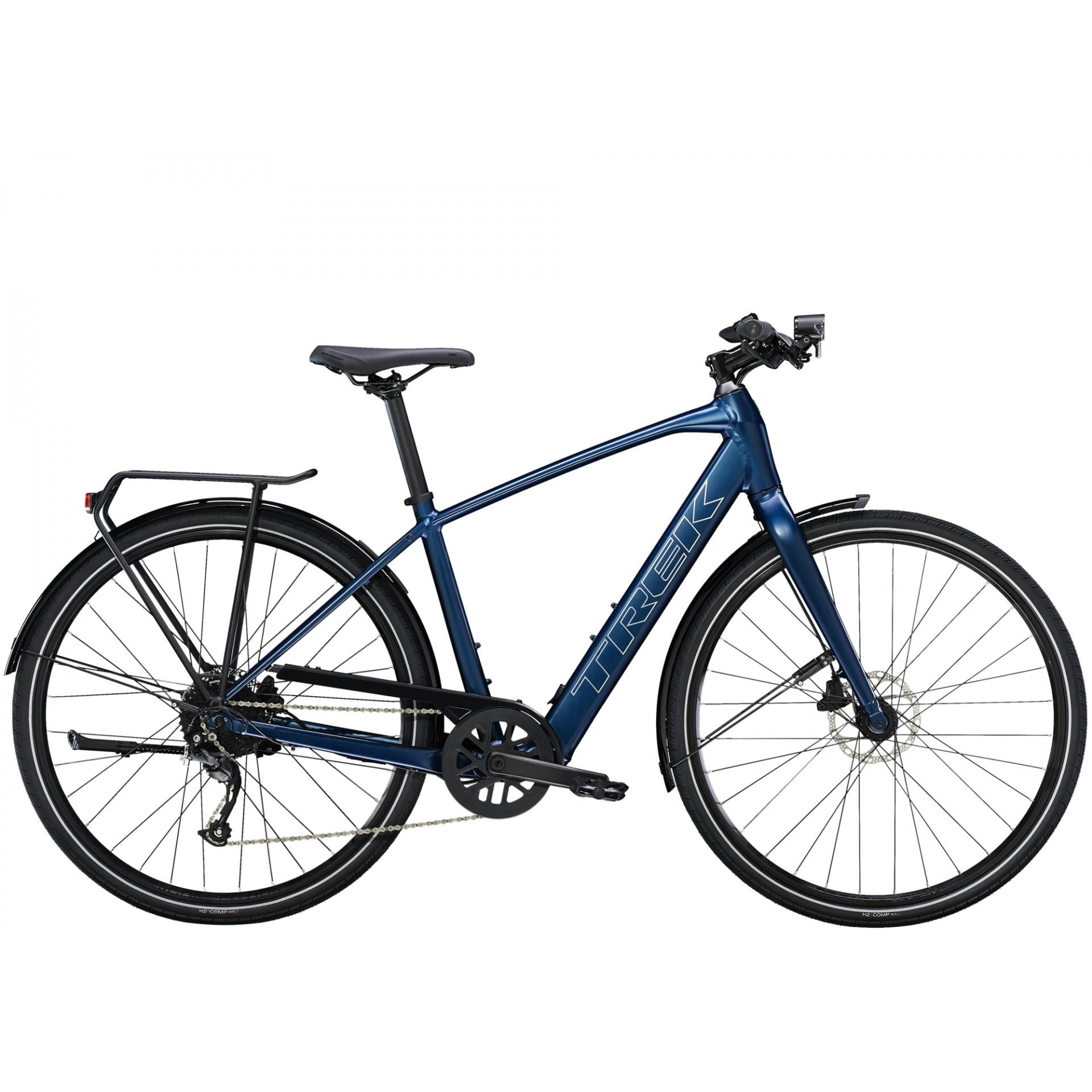 Trek FX+ 2 – Sähköavusteinen hybridipyörä, 50 Nm, 250 Wh
