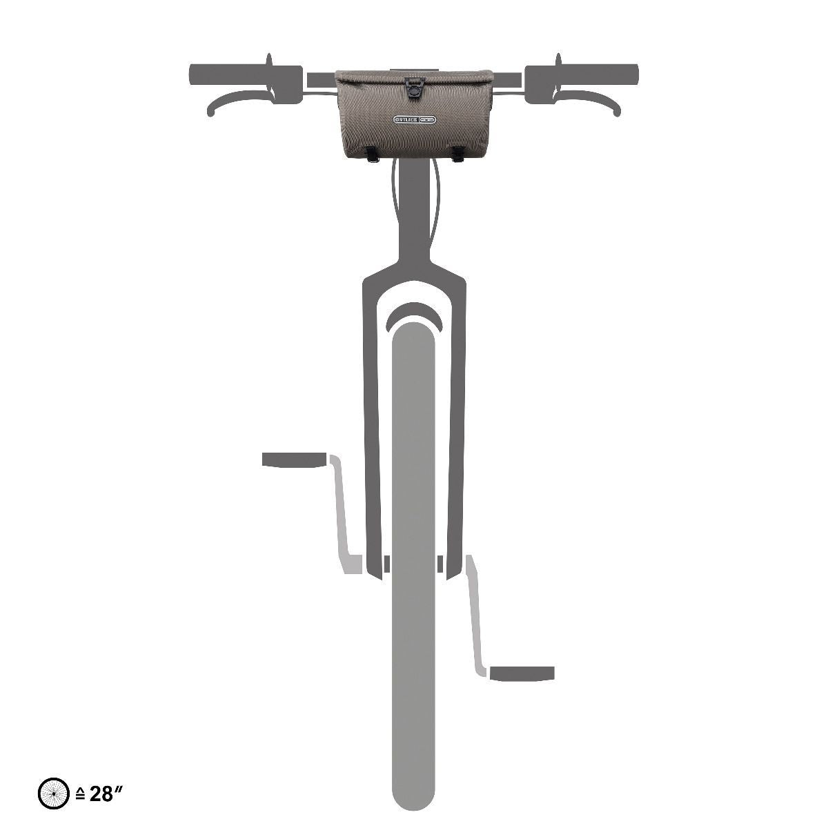 Ortlieb Velo-Sling laukku Ruskea 3l