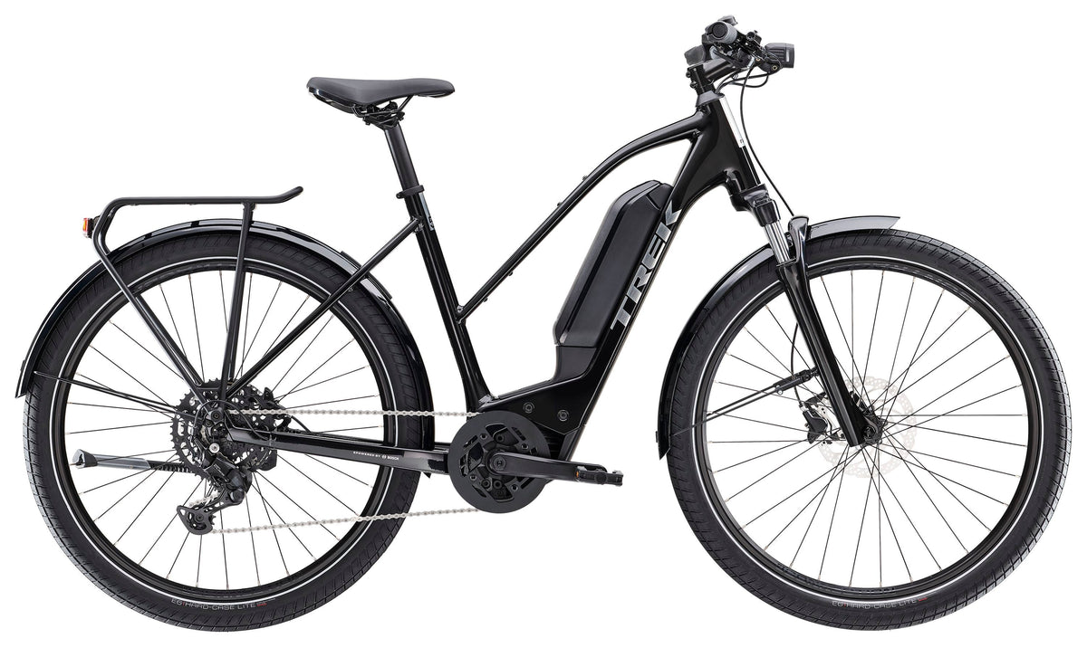 Trek Allant+ 5 Midstep – sähkökaupunkipyörä, 85 Nm, 725 Wh