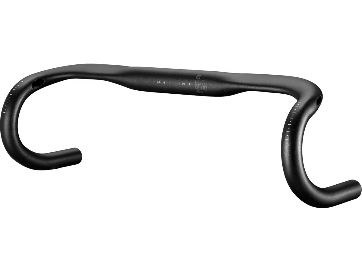 Bontrager Elite Aero VR-CF Road – 6066-T6 alumiini, 93mm reach, 123mm drop