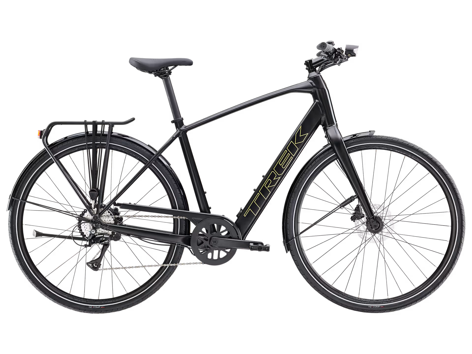 Trek FX+ 2 LT – Alpha Gold -alumiinirunkoinen kaupunkisähköpyörä, 40 Nm
