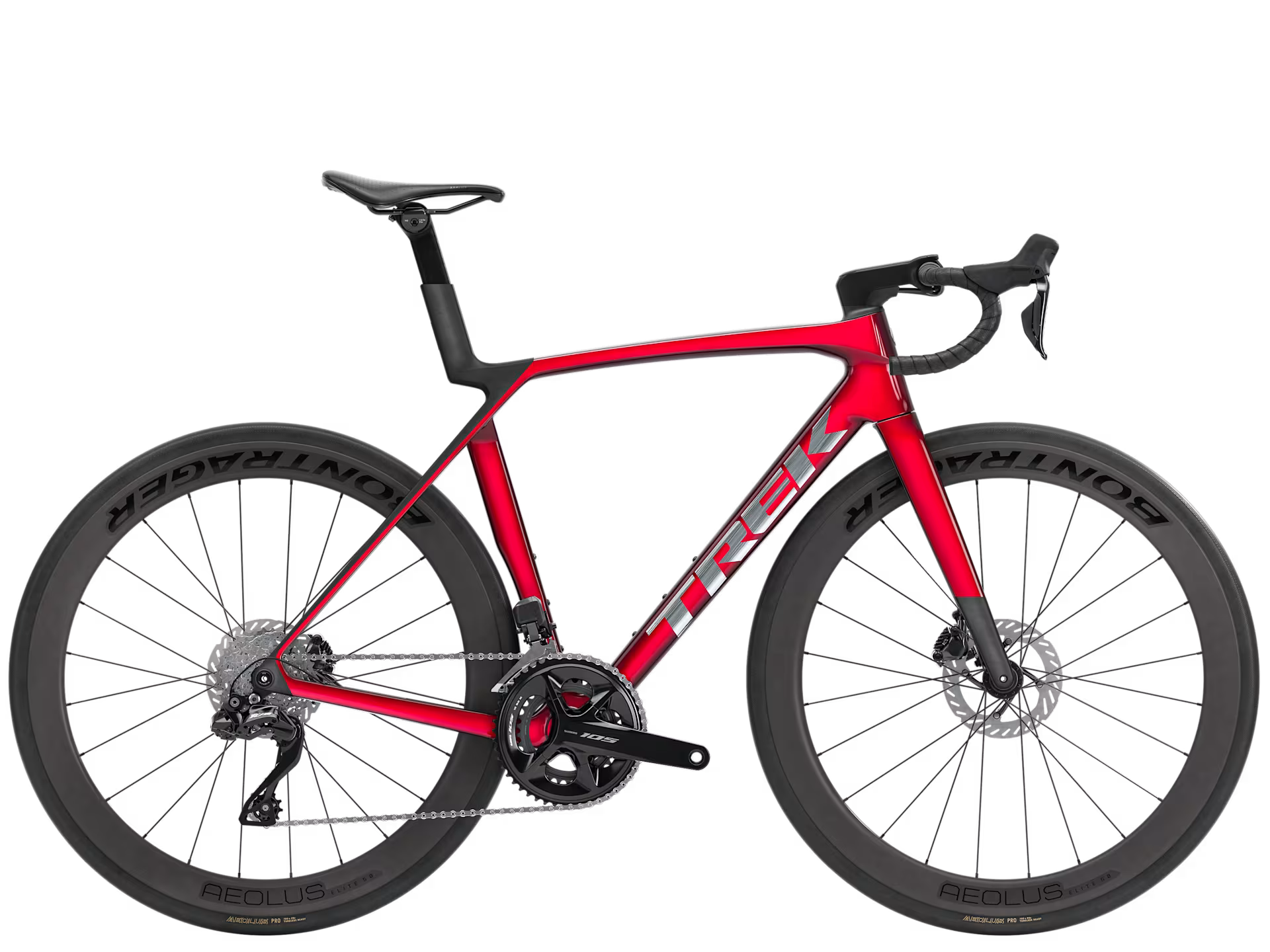 Trek Madone SL 6 Gen 8 – 500-sarjan OCLV-hiilikuiturunko, Shimano 105 Di2