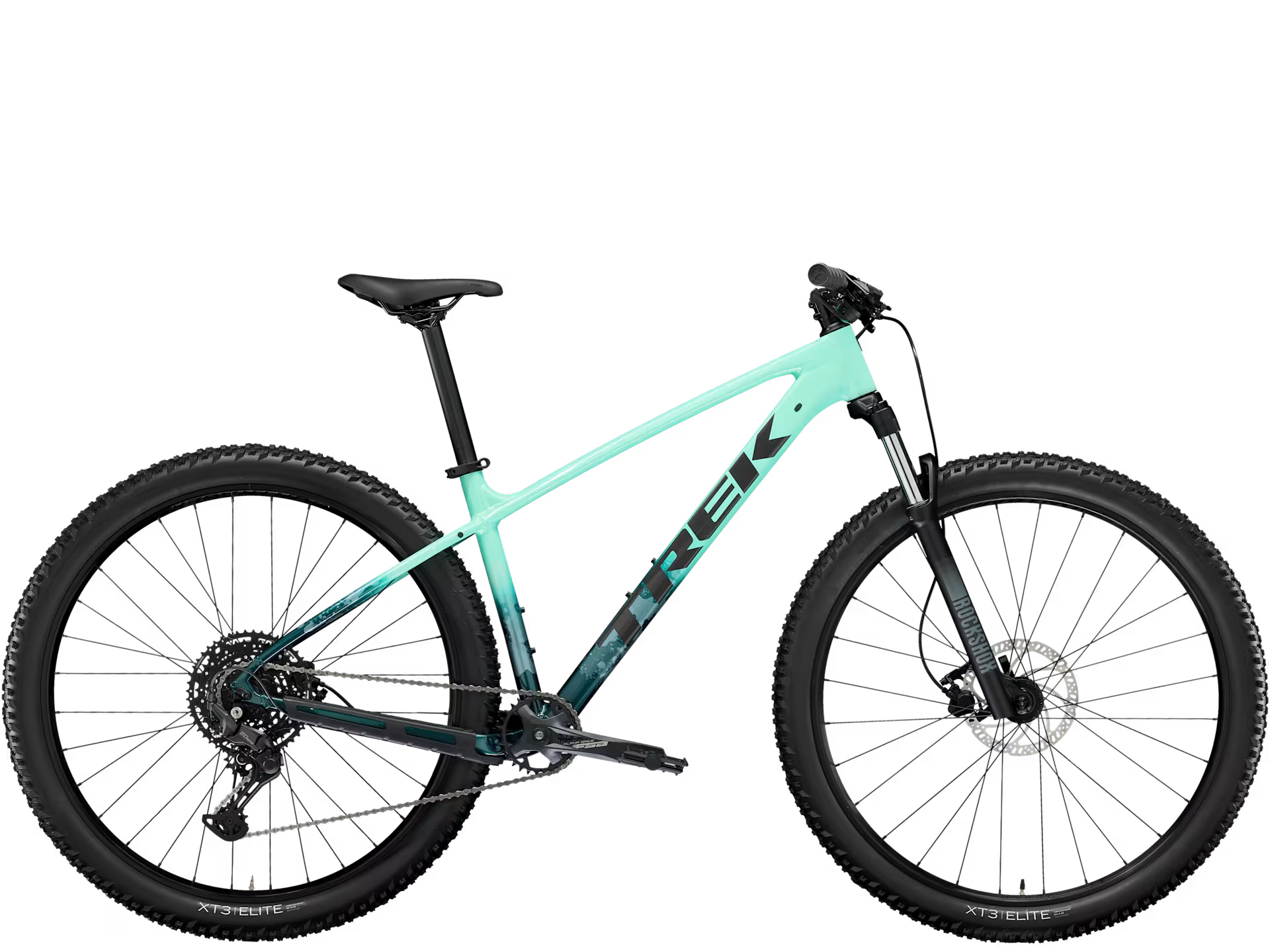 Trek Marlin 6 Gen 3 – Alpha Silver -alumiinirunkoinen maastopyörä, 100 mm RockShox Judy