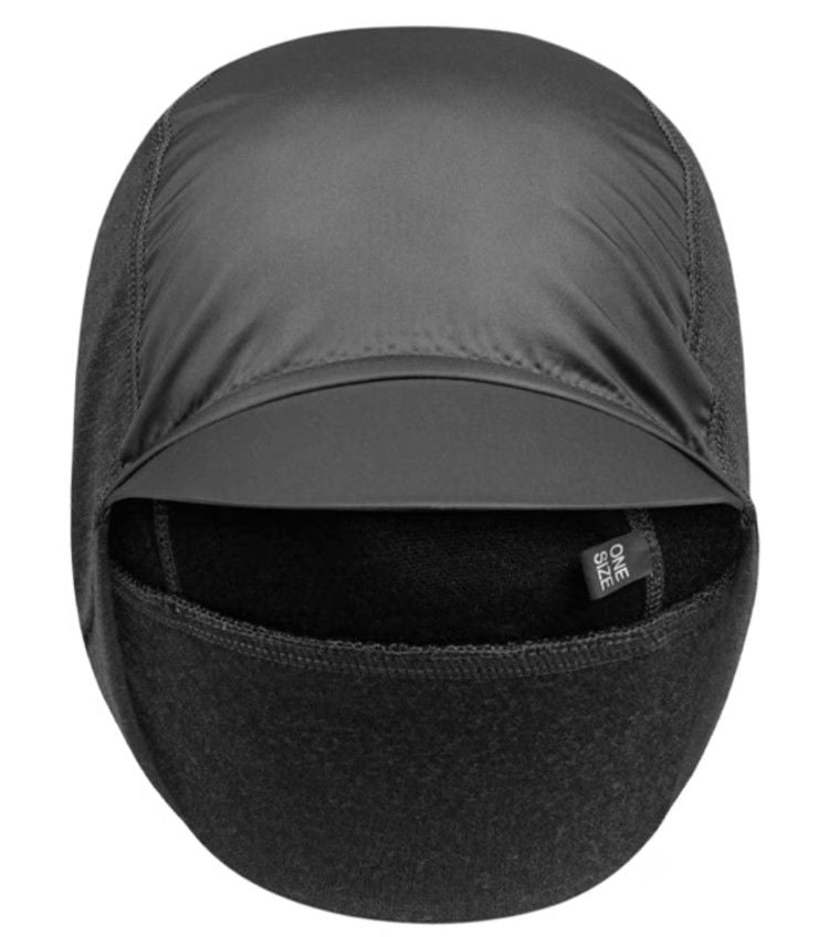 Rapha Peak Merino Hat OS, Black/Dark Grey