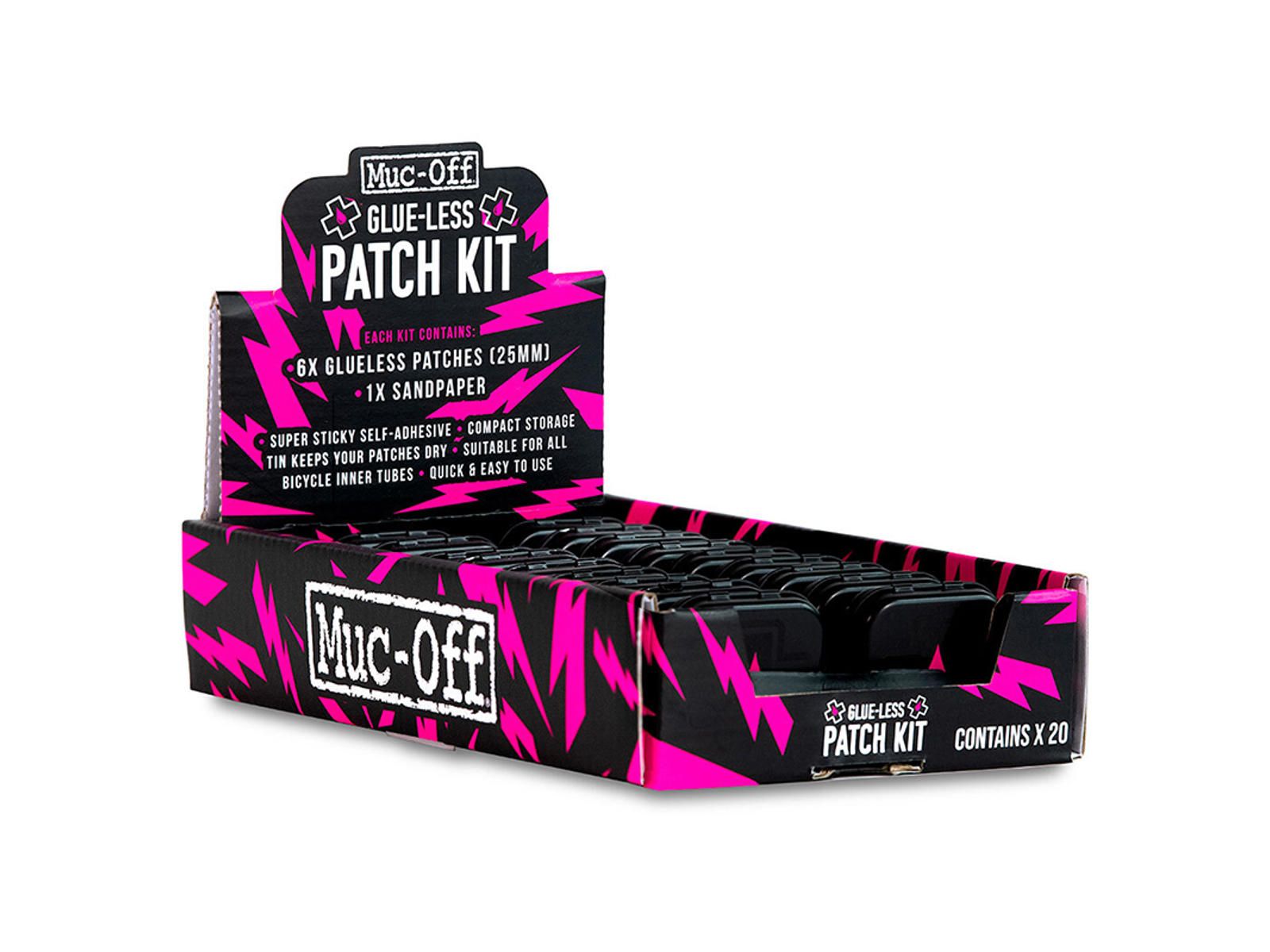 Muc-Off Liimaton Paikkasetti 6kpl
