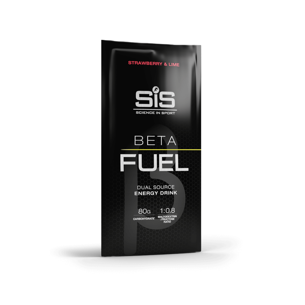 SiS Energiajuomajauhe Beta Fuel Mansikka/Lime, 80g Pussi