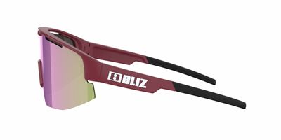 Bliz Matrix Small, Matt Burgundy / Brown Rose
