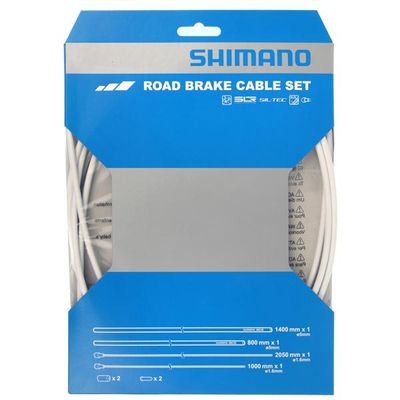 Shimano Jarruvaijerisetti Road, Valkoinen