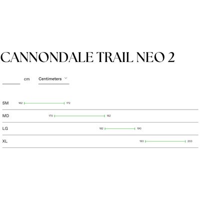 Cannondale Trail Neo 2 625wh