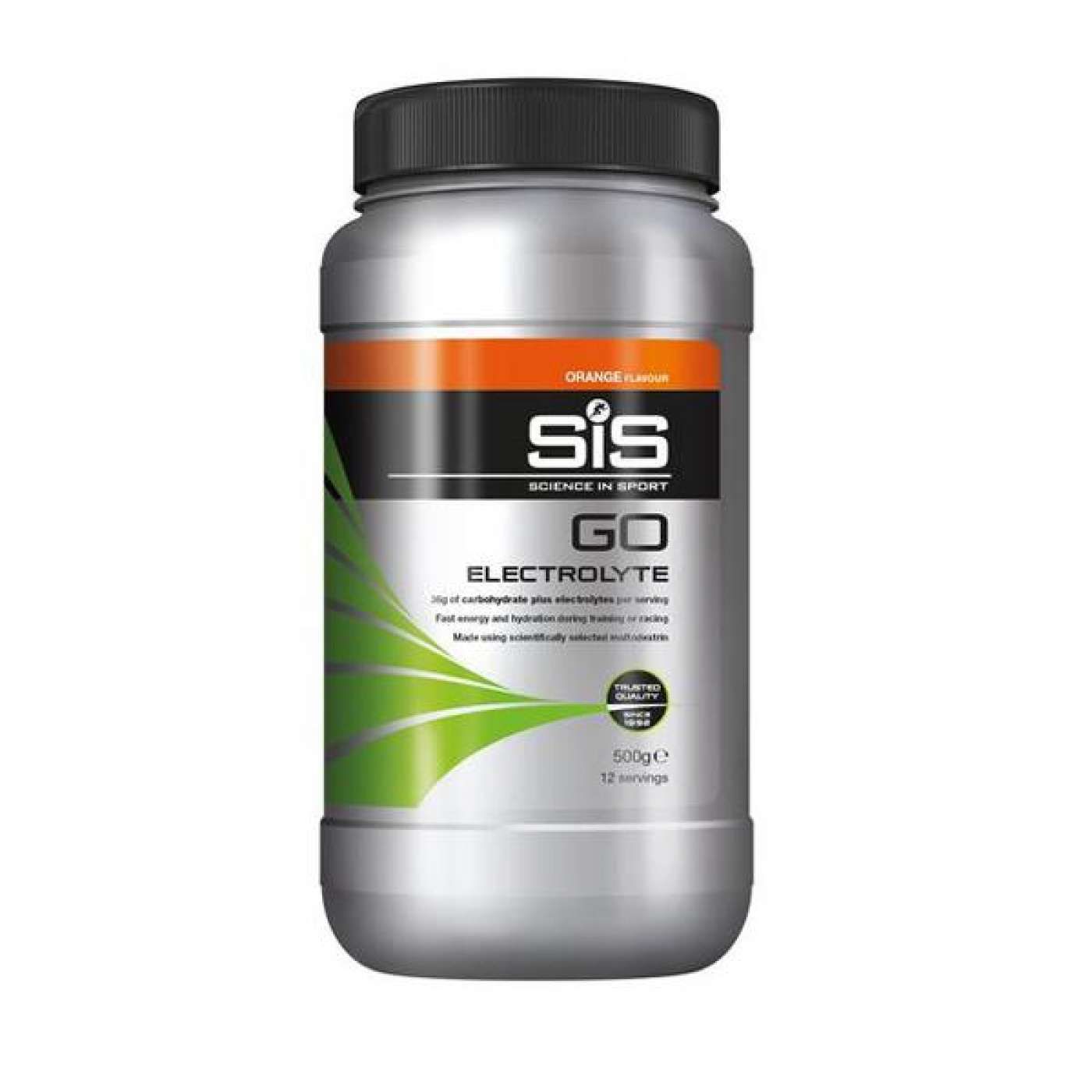 SiS GO Juomajauhe Energy+ Electrolyte Appelsiini, 500g