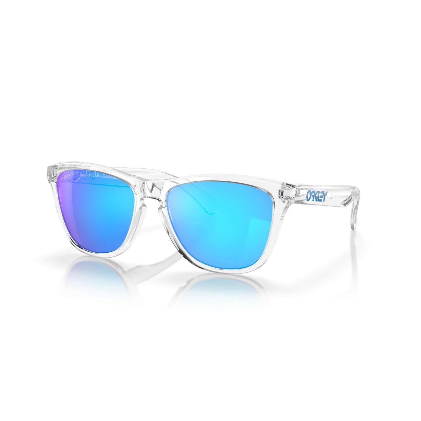 Oakley Frogskins, Crystal Clear / Prizm Sapphire